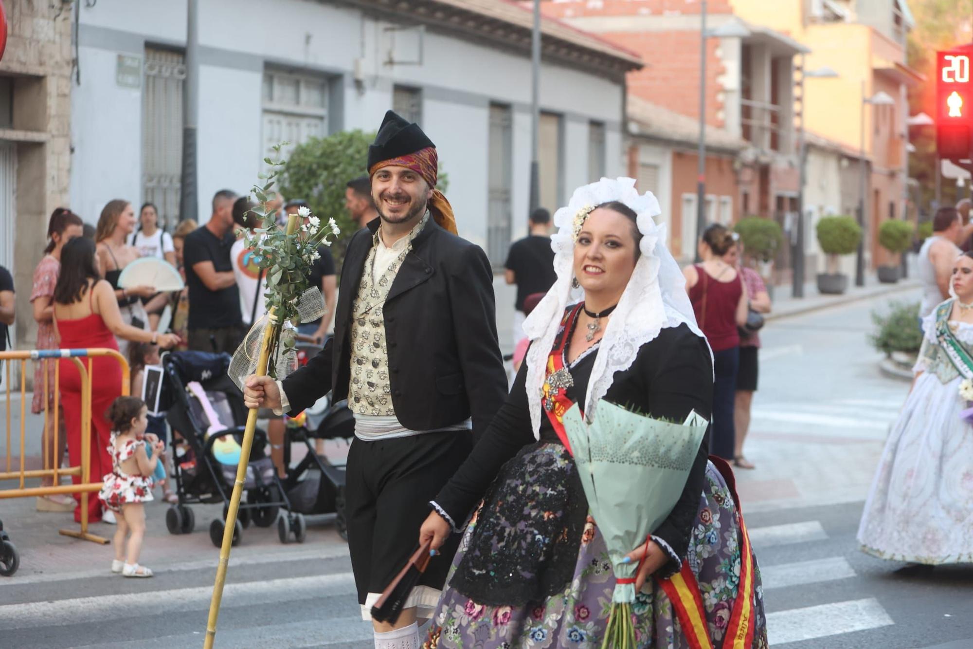 Ofrenda de flores en San Vicente