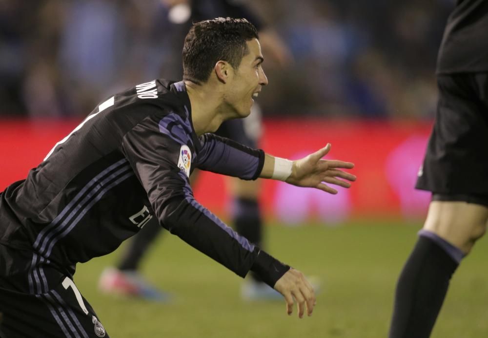 Las mejores imágenes del partido de vuelta de los cuartos de final de Copa del Rey entre el Celta y el Madrid.