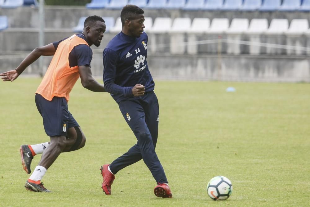 Entrenamiento del Oviedo