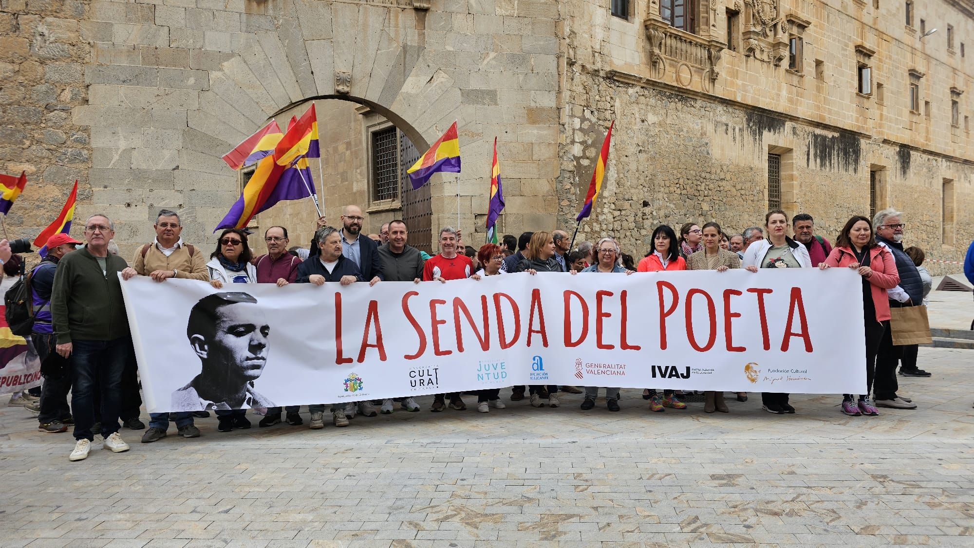 Así ha sido el comienzo de la Senda del Poeta en Orihuela