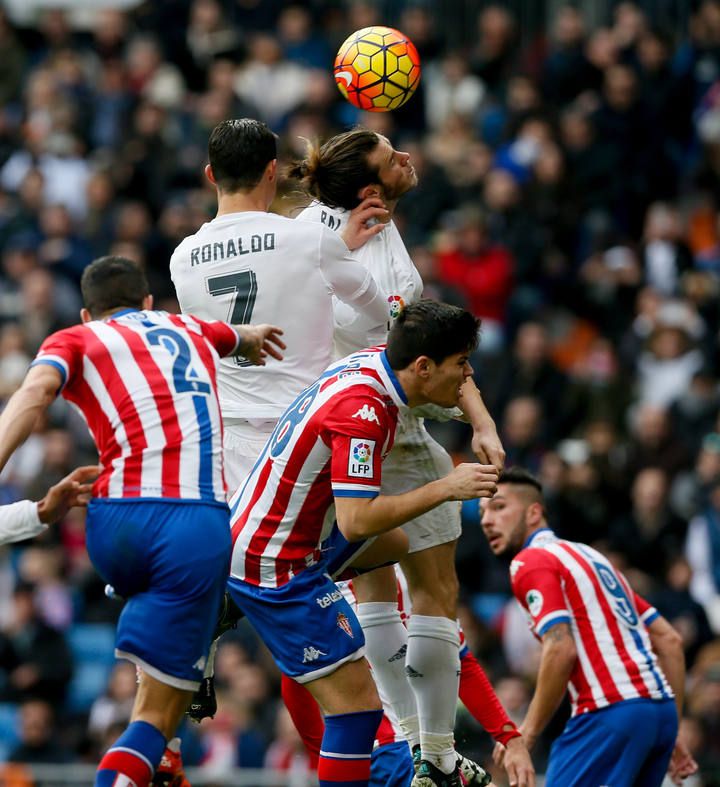 Liga: Real Madrid - Sporting de Gijón