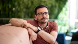 Ilya Yashin, opositor ruso, esta semana en Barcelona.