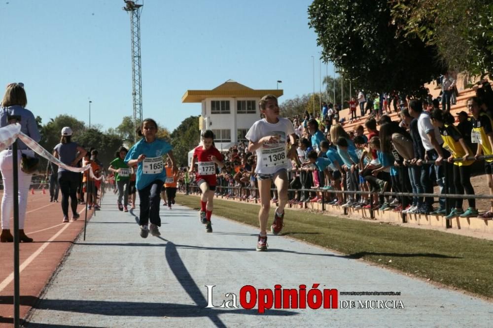 Final Cross Escolar de Lorca: Benjamin femenino