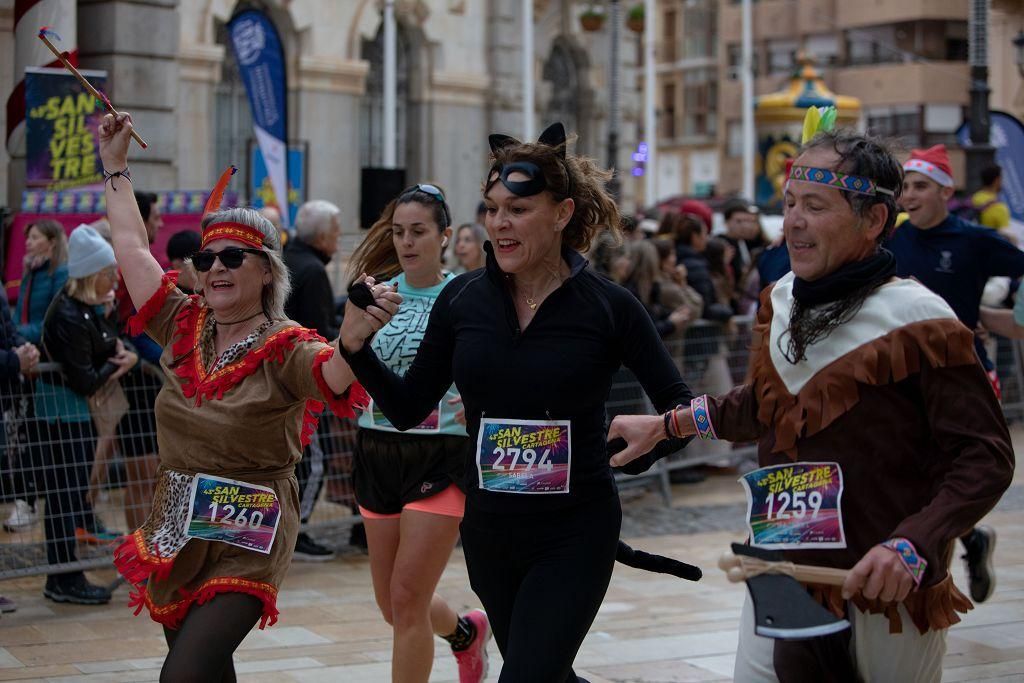 Las imágenes de la San Silvestre 2024 en Cartagena