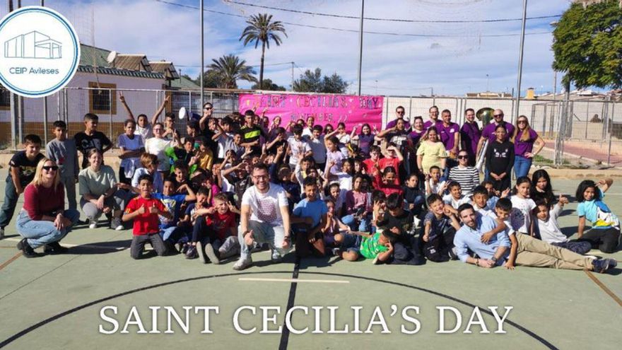 El CEIP Avileses celebra el Día de Santa Cecilia con música