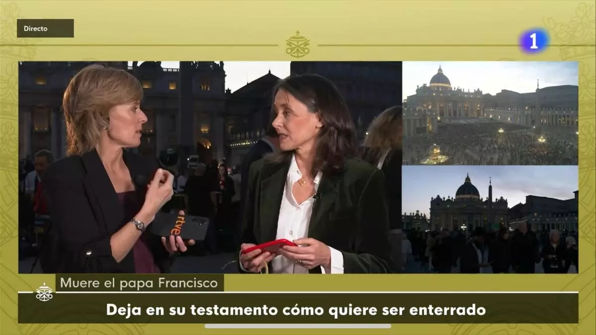 Marta Carazo desvela en el funeral del Papa Francisco que no le gustaba el protocolo: "Que alegría"
