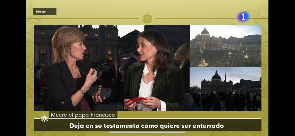 Marta Carazo desvela en el funeral del Papa Francisco que no le gustaba el protocolo: "Que alegría"