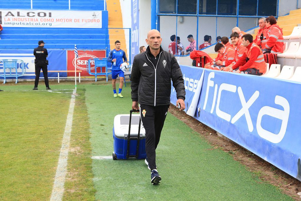 Alcoyano - Real Murcia, en imágenes