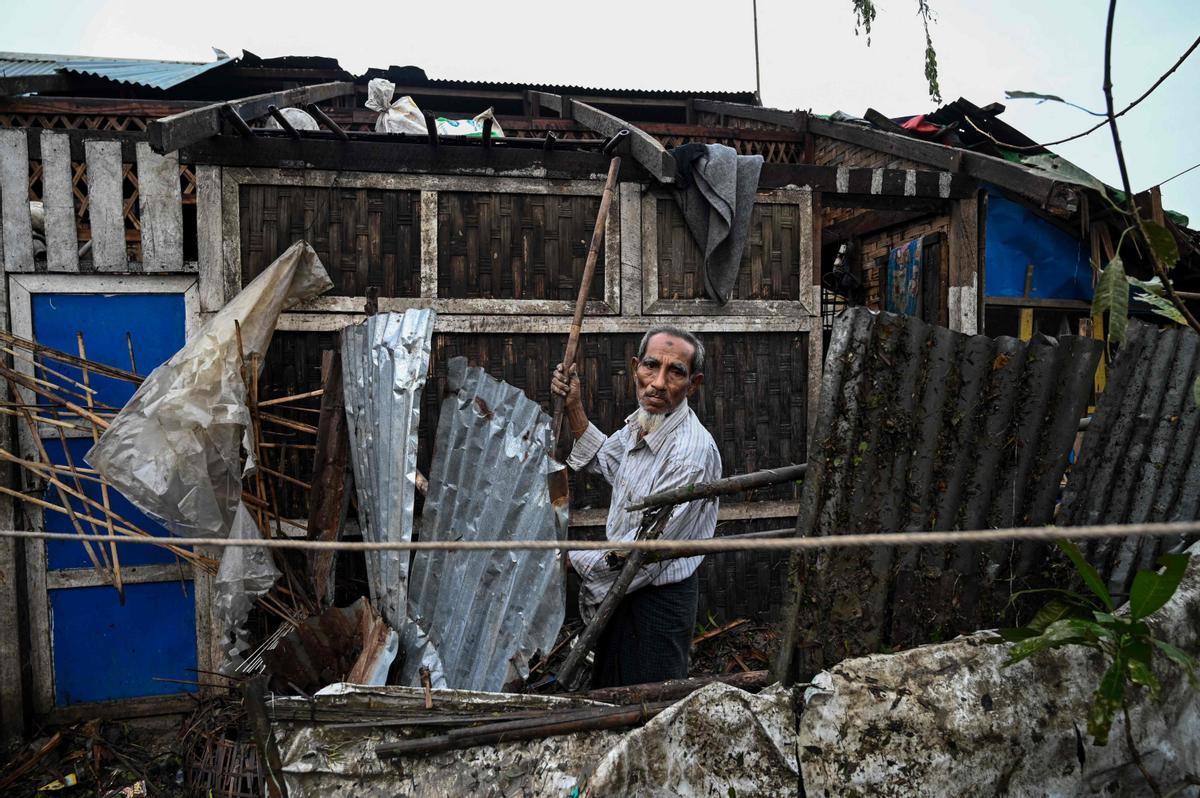 El ciclón Mocha arrasa las costas de Bangladés y Birmania con vientos de más de 200 km por hora