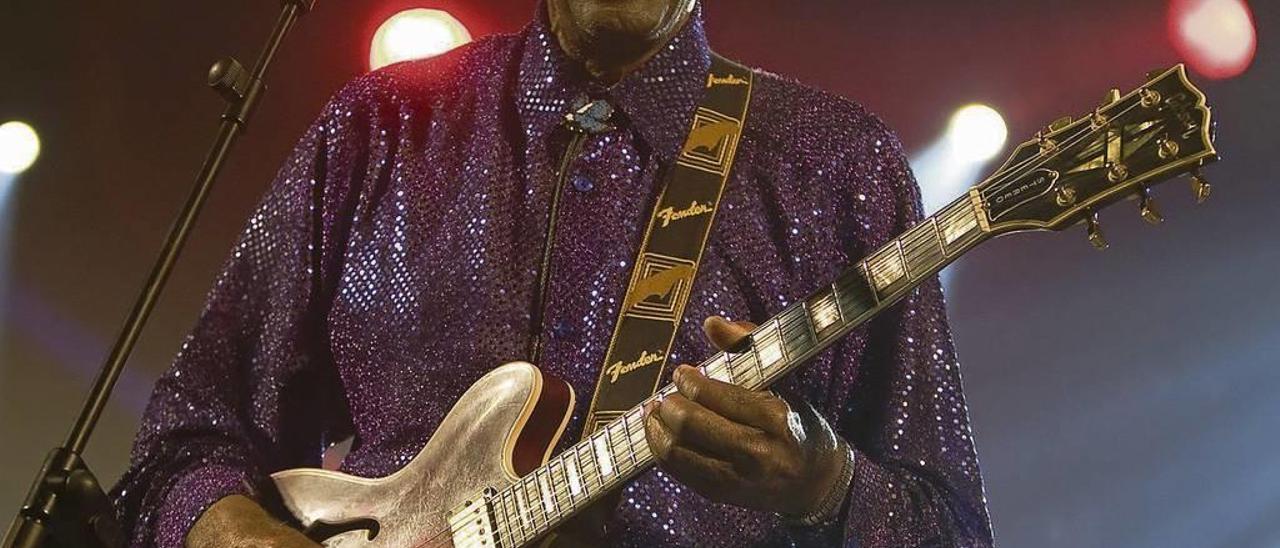 Chuck Berry (1926-2017). // Felix OrdÓnez