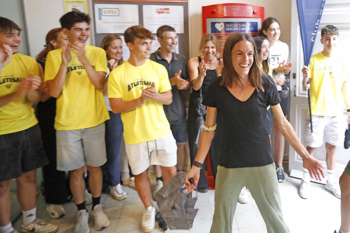 Banyoles es rendeix als peus d'Esther Guerrero