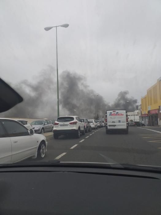 Incendio en el Puerto.