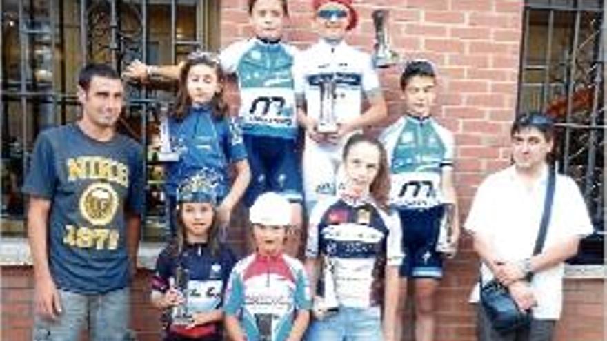 Èxit de participació en la Copa infantil de ciclisme a Vilajuïga