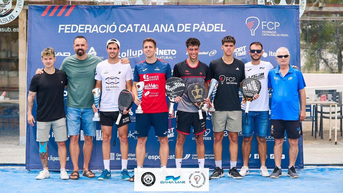 Roger Aromí y Ferran Insa en la masculina fueron los ganadores del Slam