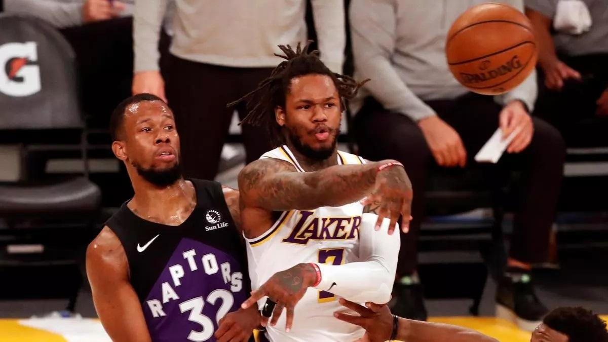 Ben McLemore en su etapa en los Lakers.