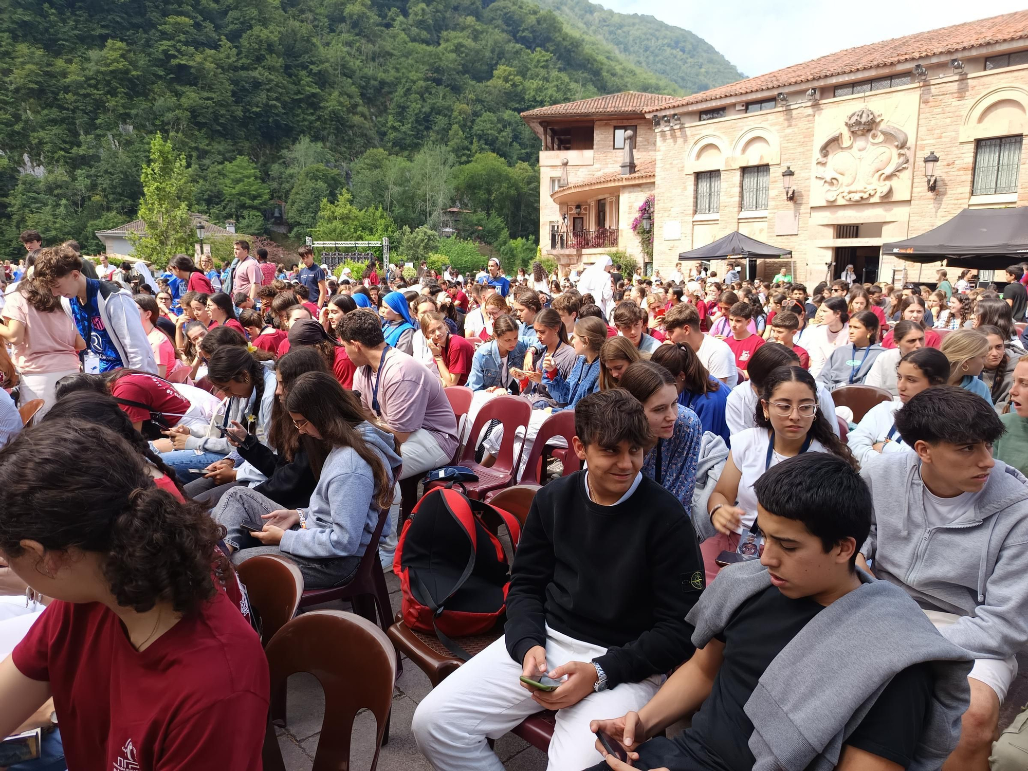 Jornada Eucarística Mariana en Covadonga