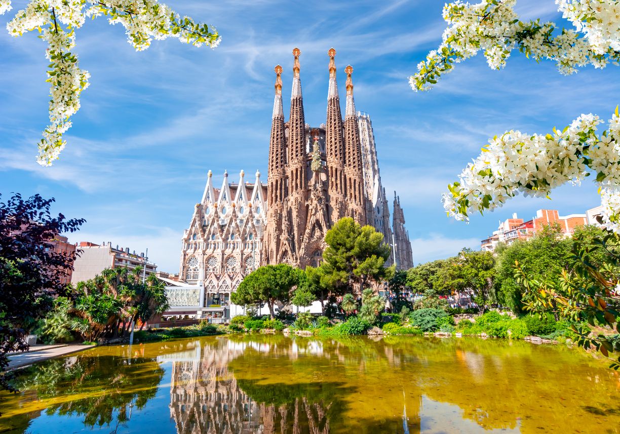 Sagrada Familia de Barcelona.
