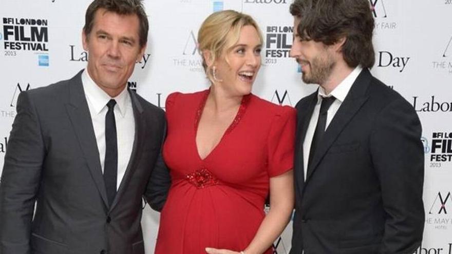 Kate Winslet luce su avanzado embarazo