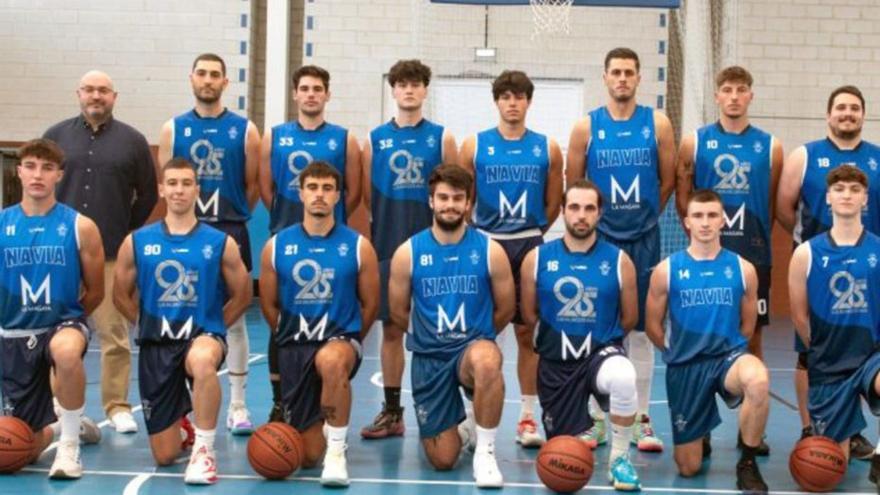 El Club Baloncesto Navia, un equipo de cantera que ha logrado llegar a Tercera FEB
