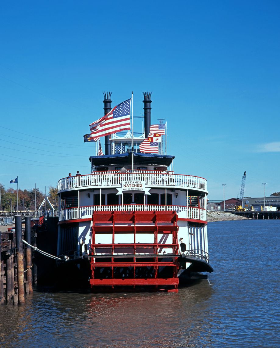 Barco de vapor Natchez, Nueva Orleans, Estados Unidos