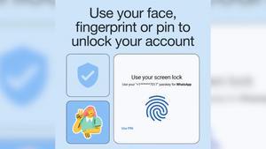 Los usuarios de WhatsApp en Android podrán iniciar sesión con huella dactilar o reconocimiento facial.