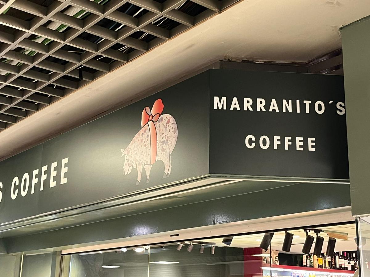 Exterior de la nueva cafetería zaragozana, Marranito's Coffee