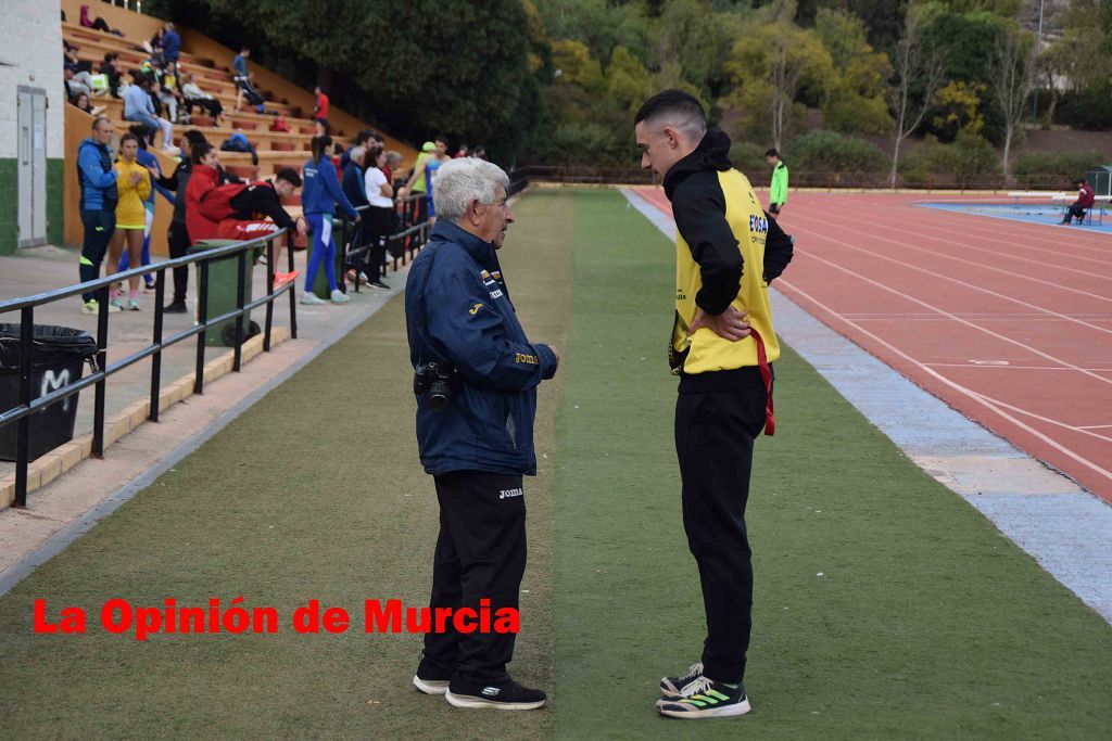 Regional absoluto y sub-23 de atletismo en Lorca