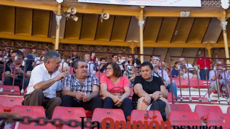 Ambiente en la corrida de rejones de la Feria de Murcia