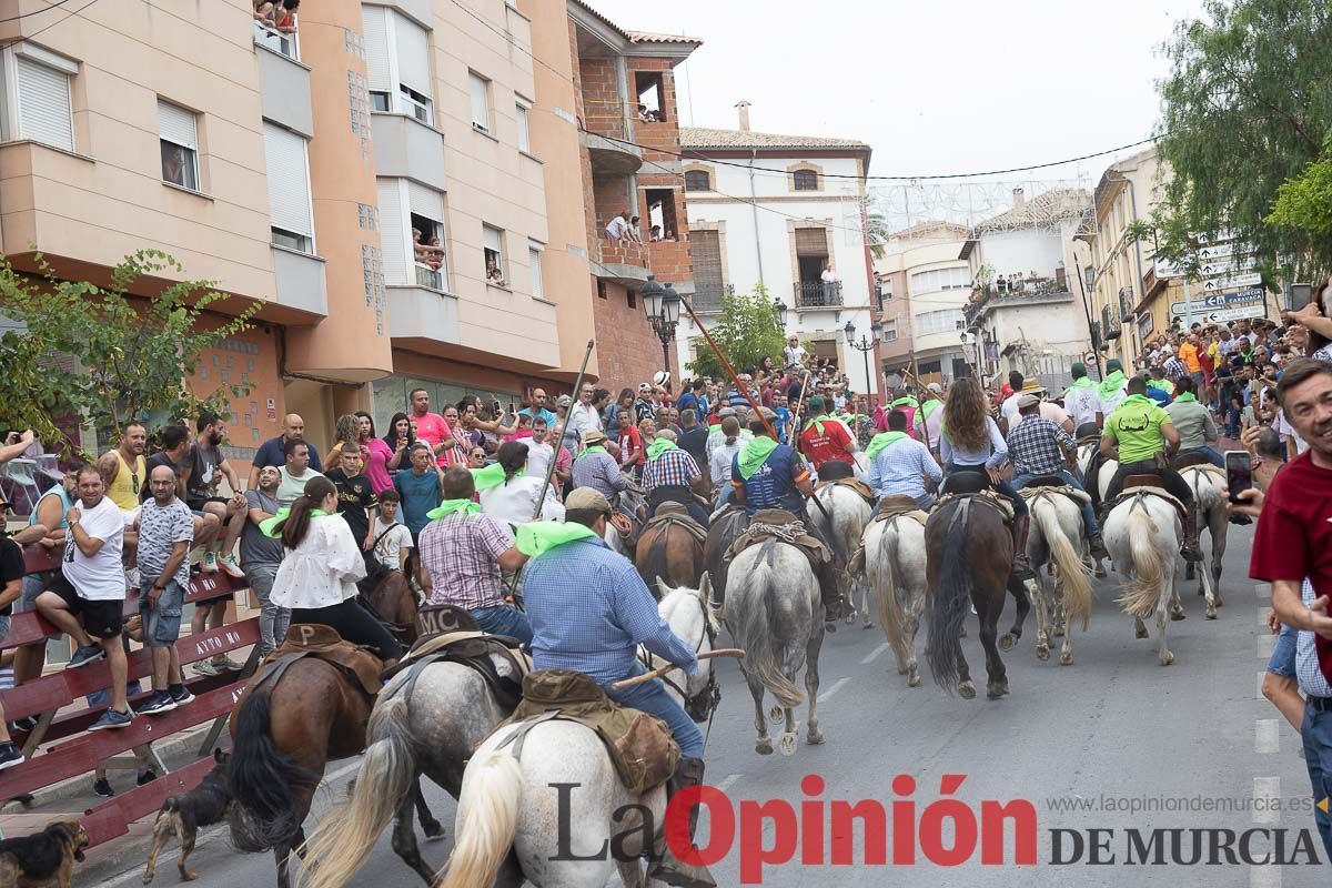 Cuarto encierro en las Fiestas de Moratalla