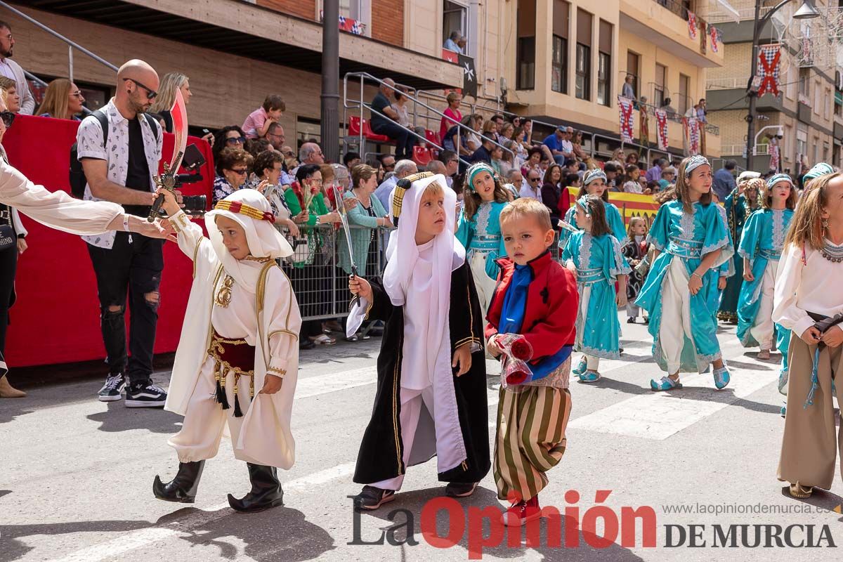 Desfile infantil del Bando Moro en las Fiestas de Caravaca