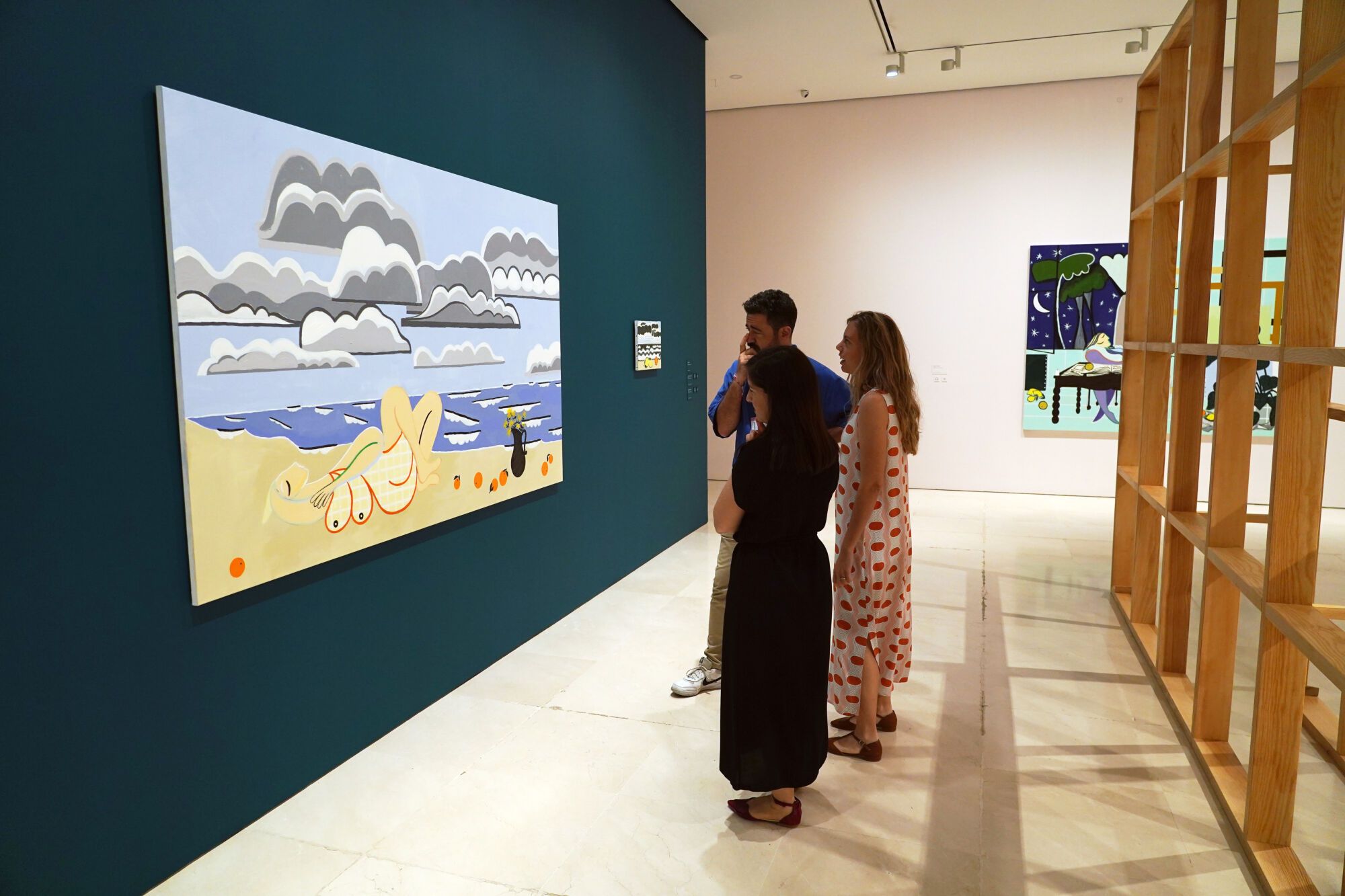 La exposición 'Farah Atassi. Genius Loci' del Museo de Málaga