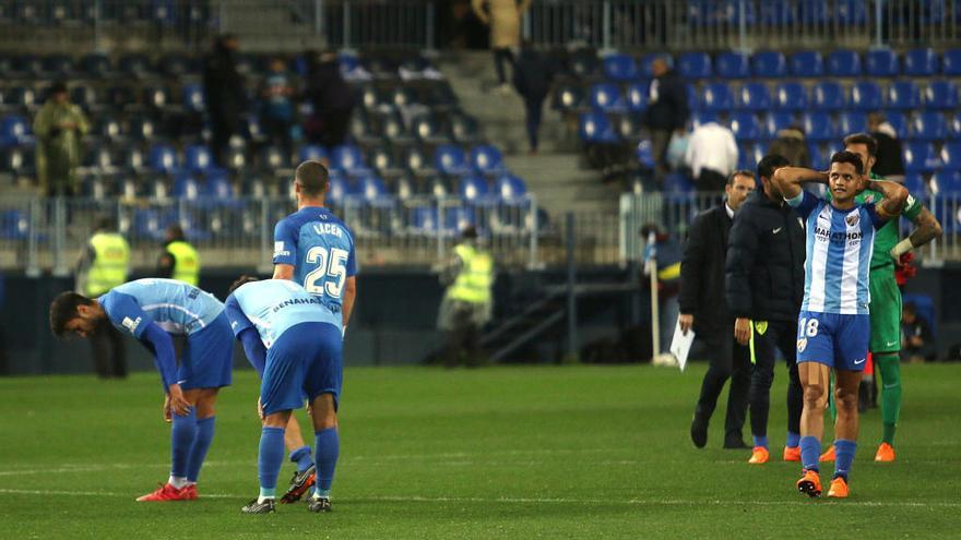 El Málaga CF, dejado a su suerte para conocer una sentencia, espera alargar algunos días más su estancia en Primera.