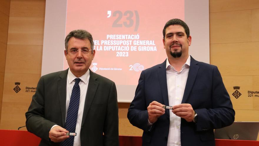 Confirmen Miquel Noguer (Junts) i Pau Presas (ERC) com a president i vicepresident de la Diputació