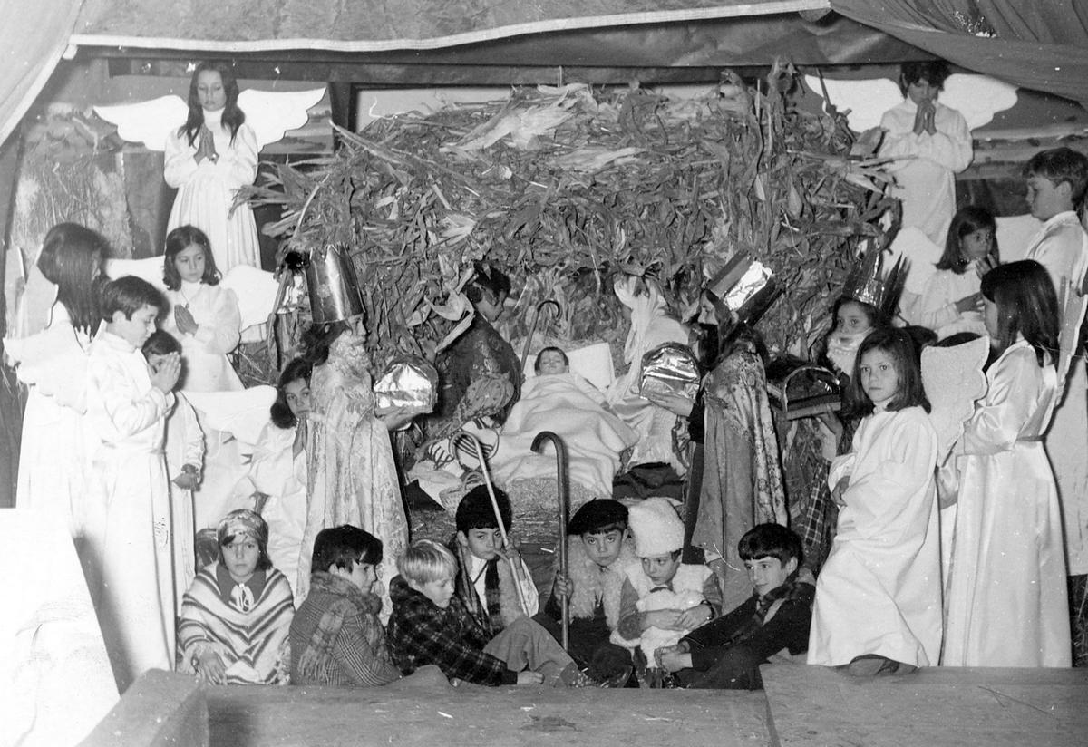 Los arriesgados belenes vivientes de las navidades pasadas