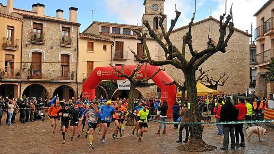 La prova va tenir el seu inici i final a la població de la Llacuna