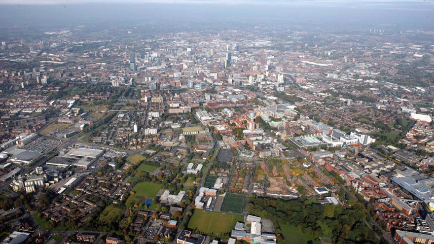 Vista aérea de Manchester // Daniel Nisbet