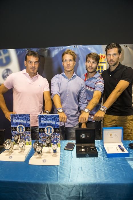 Presentación de los relojes oficiales del Real Oviedo