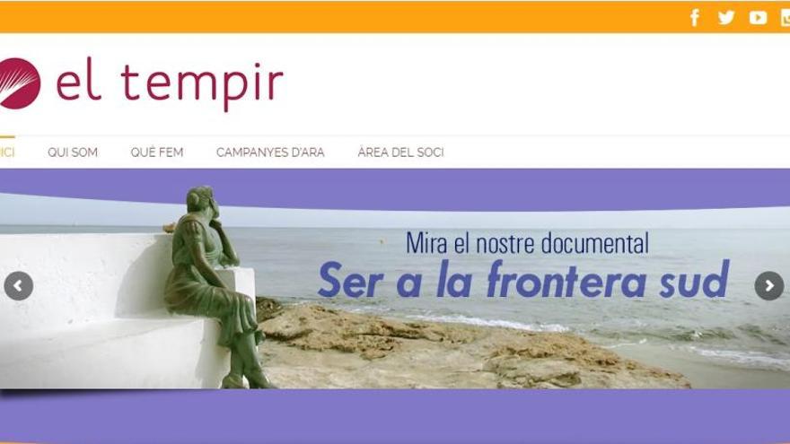 Pàgina web de l&#039;Associació El Tempir d&#039;Elx.