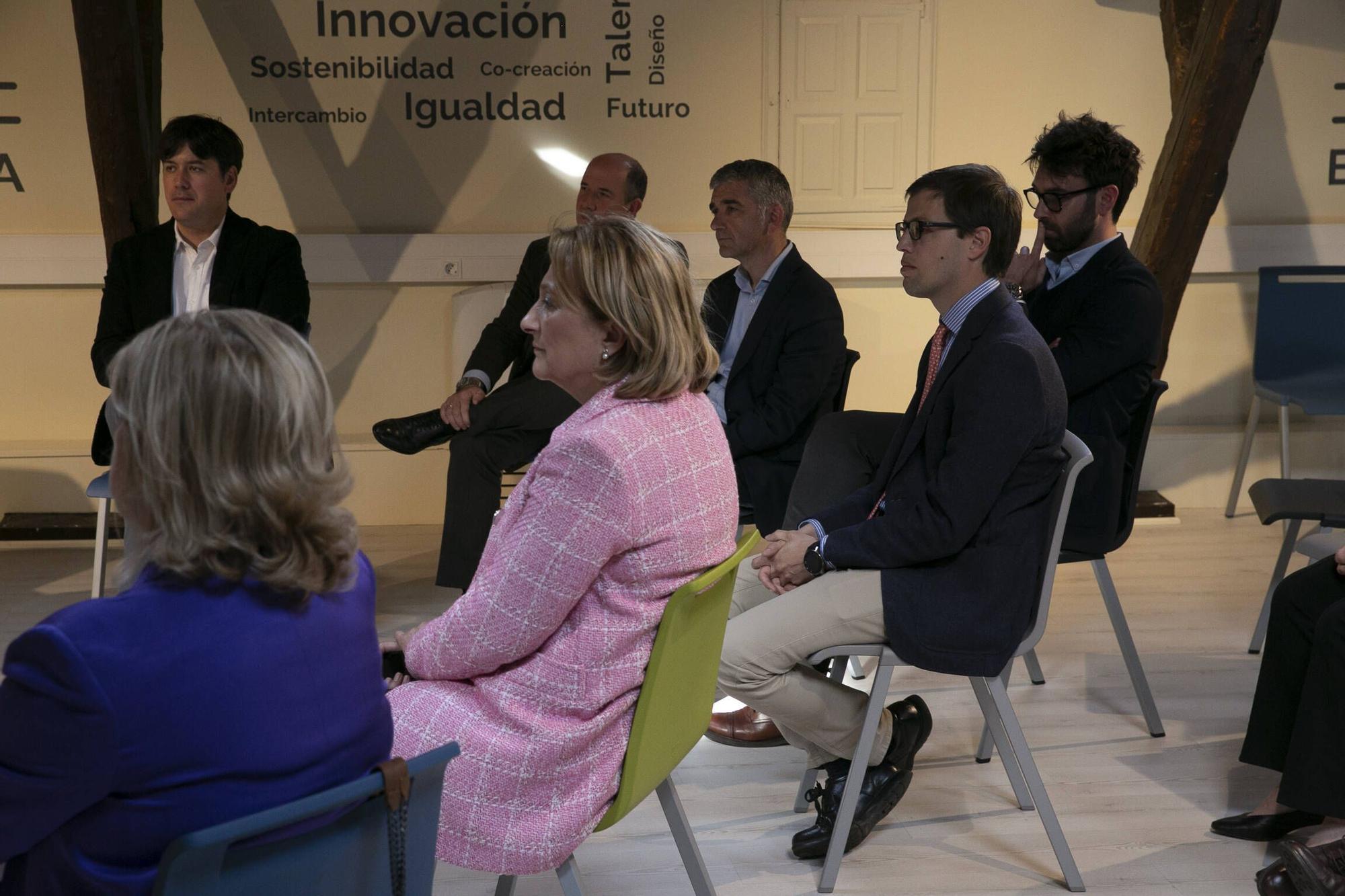 EN IMÁGENES: La visita de la ministra de Ciencia a Avilés