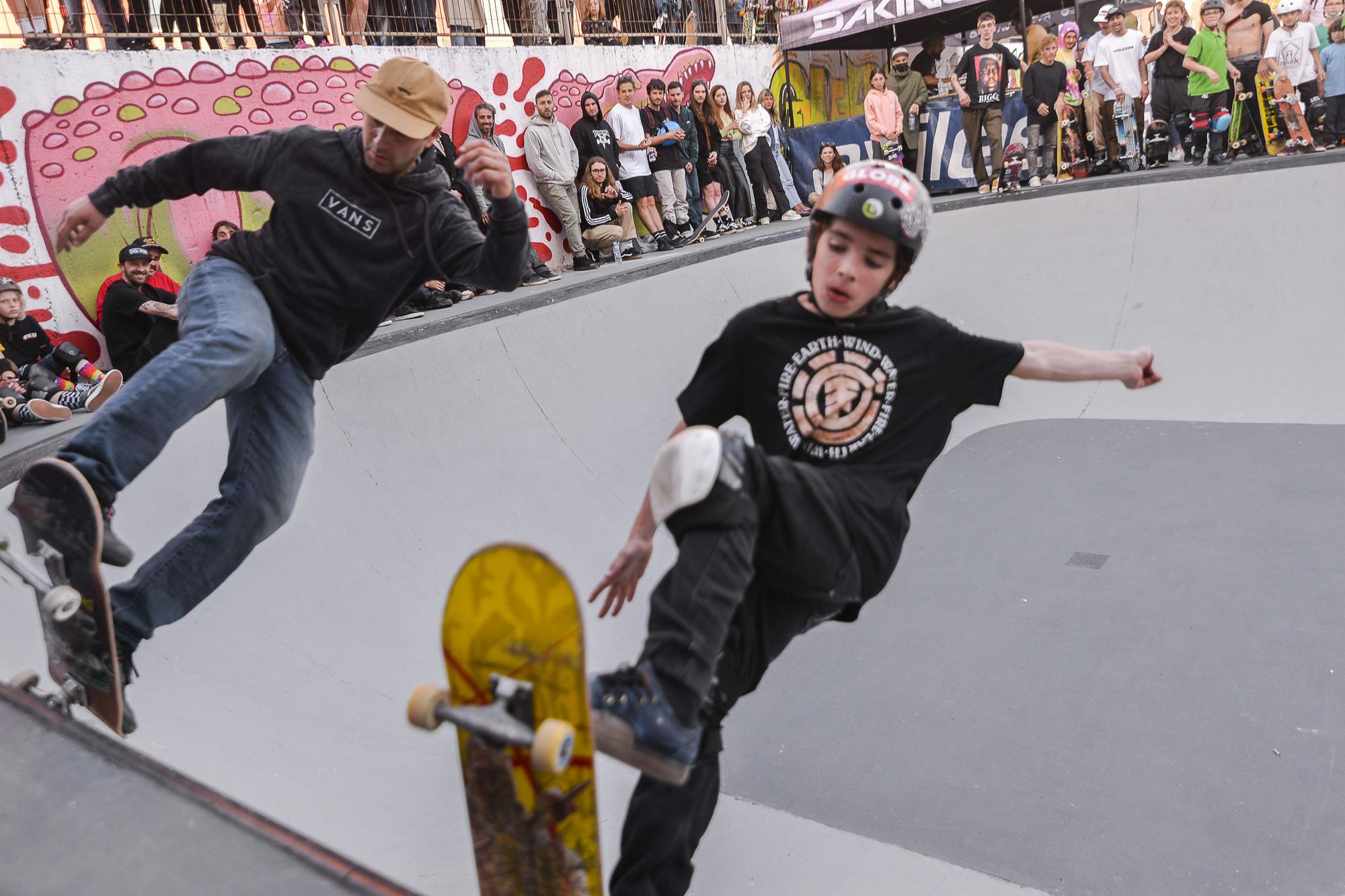 El skate abre las actividades deportivas del Bollo