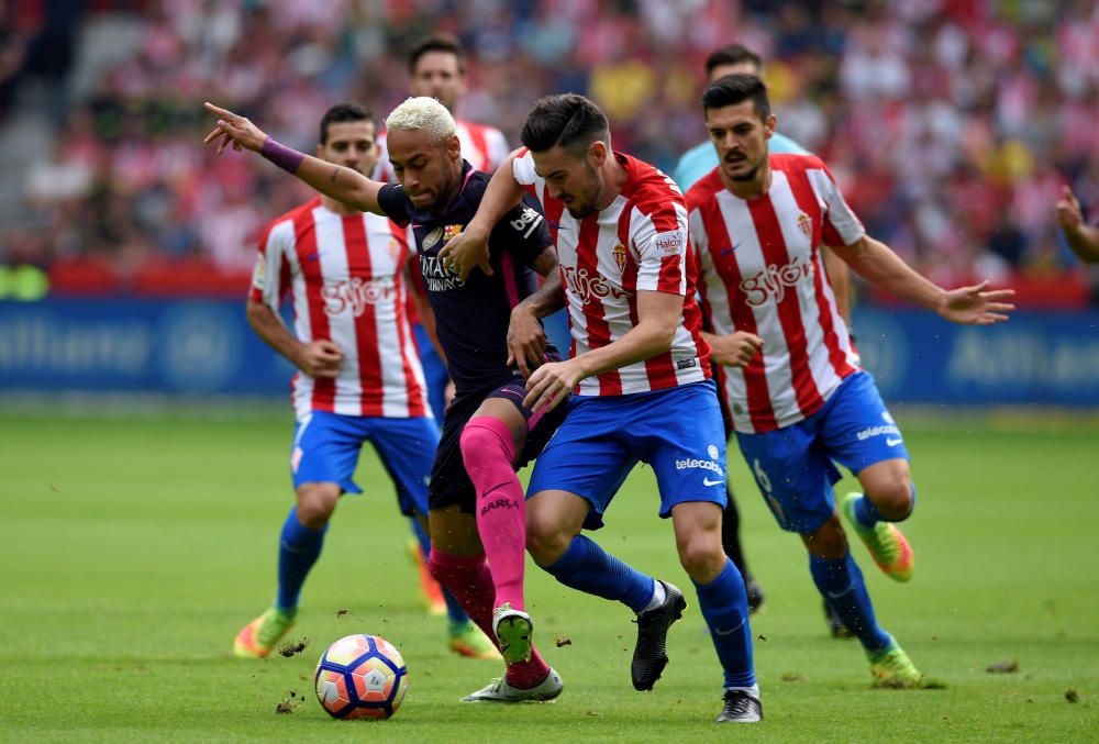 Liga: Sporting de Gijón - Barcelona