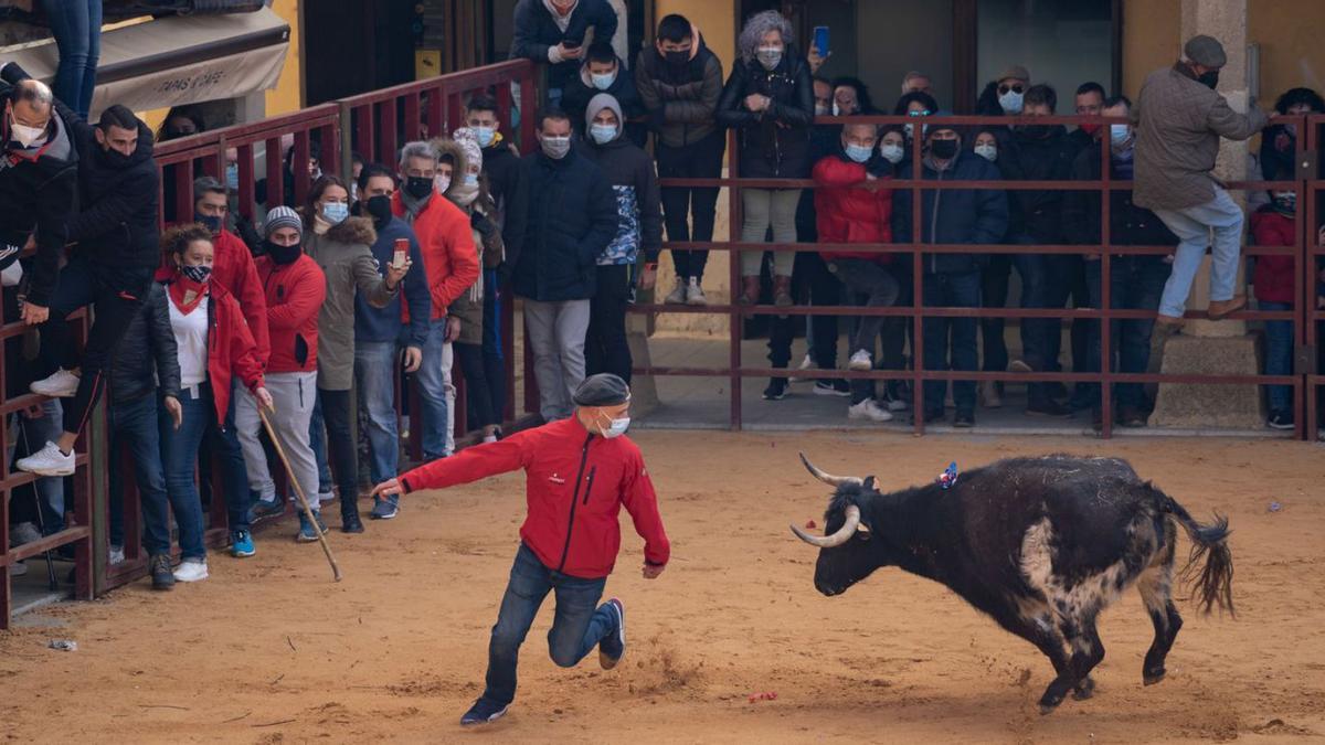 Gran bienvenida taurina en Villalpando