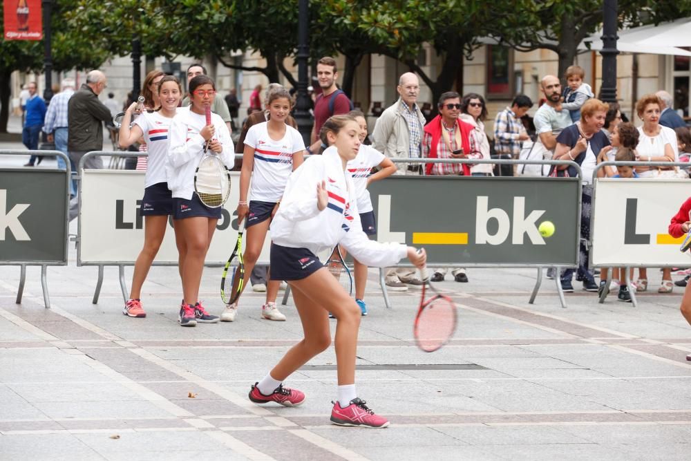 Exhibición de tenis del Torneo Dionisio Nespral