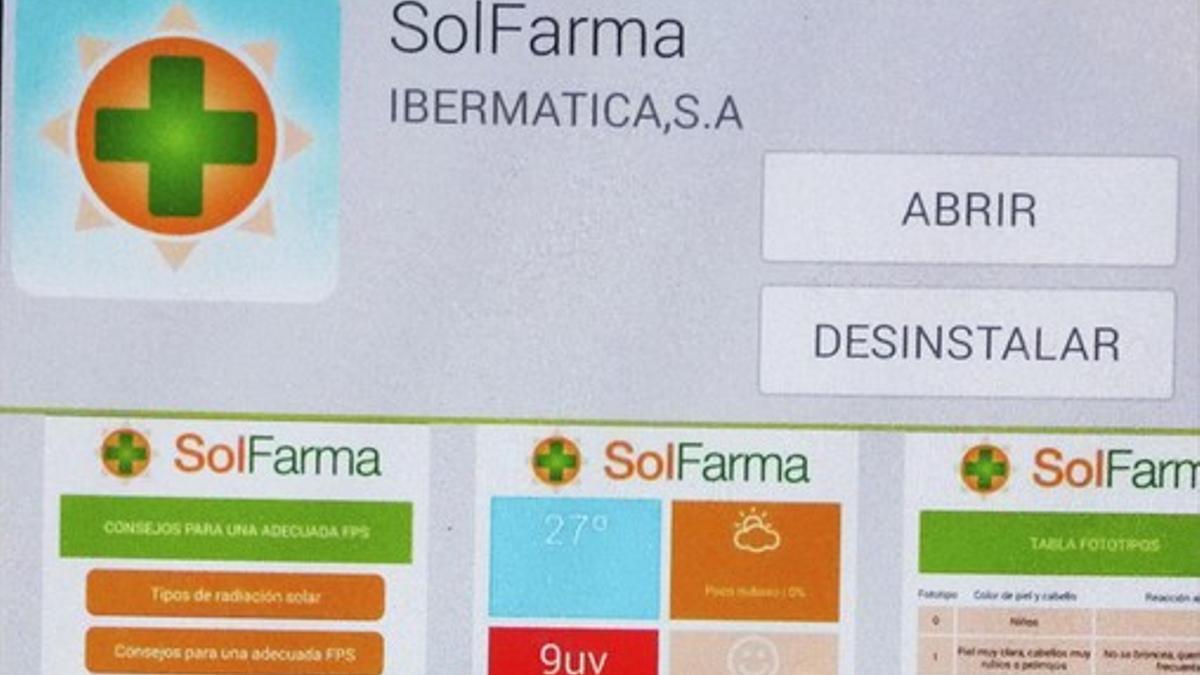 Solfarma, la aplicación para móviles que promueve una correcta fotoprotección