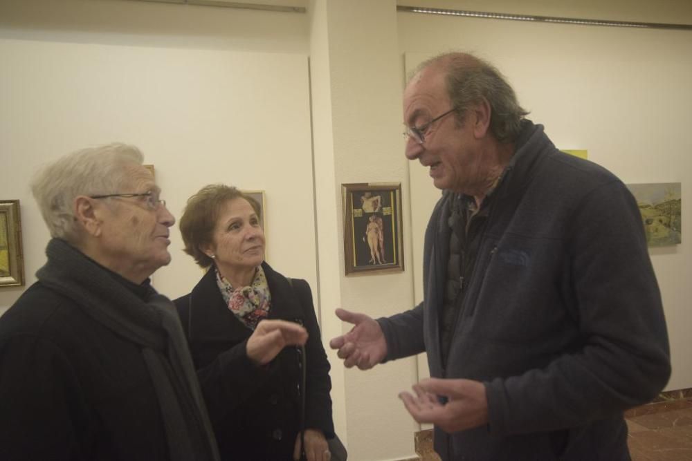Homenaje a Manuel Fernández-Delgado en la galería Chys de Murcia