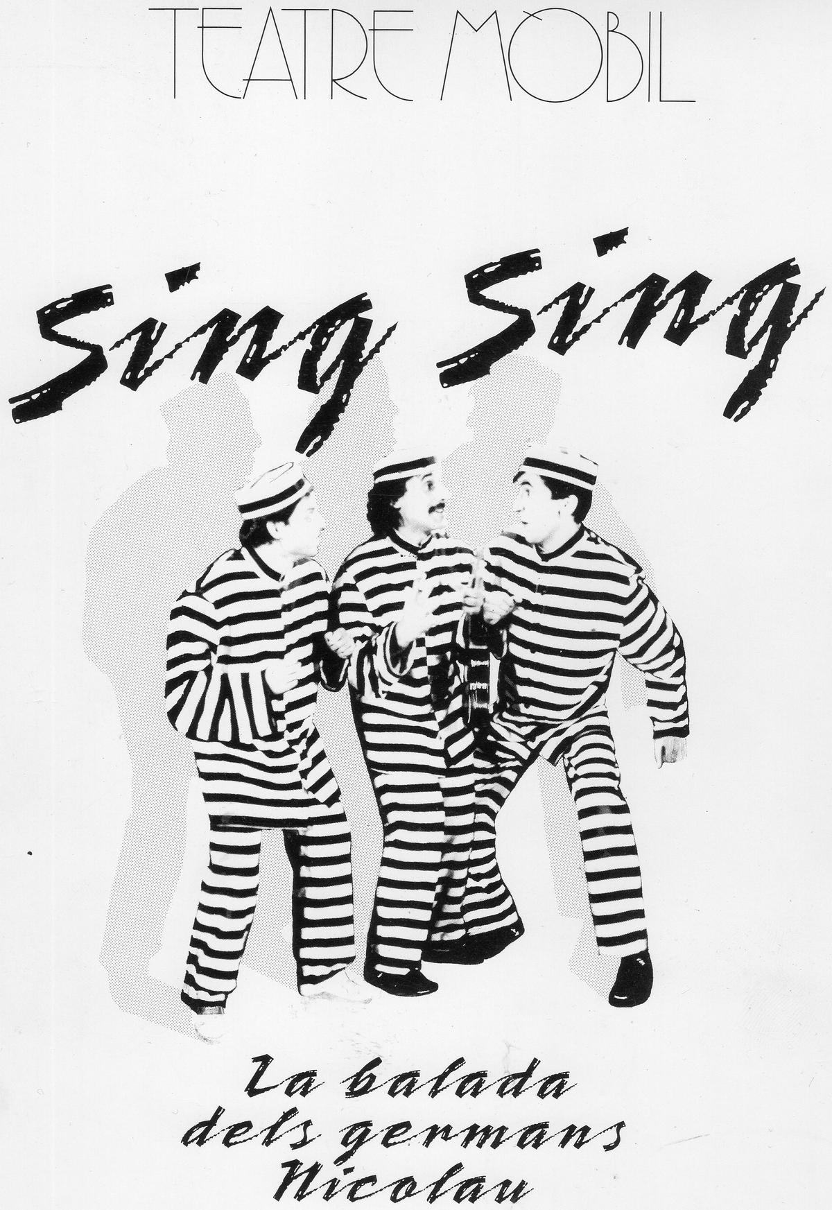 Cartell de &quot;Sing-Sing&quot; del 1987