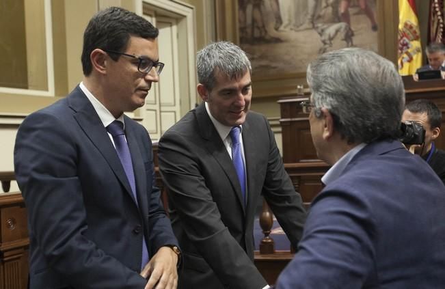 18/04/2017.CANARIAS POLITICA.Pleno del Parlamento de Canarias..Fotos: Carsten W. Lauritsen