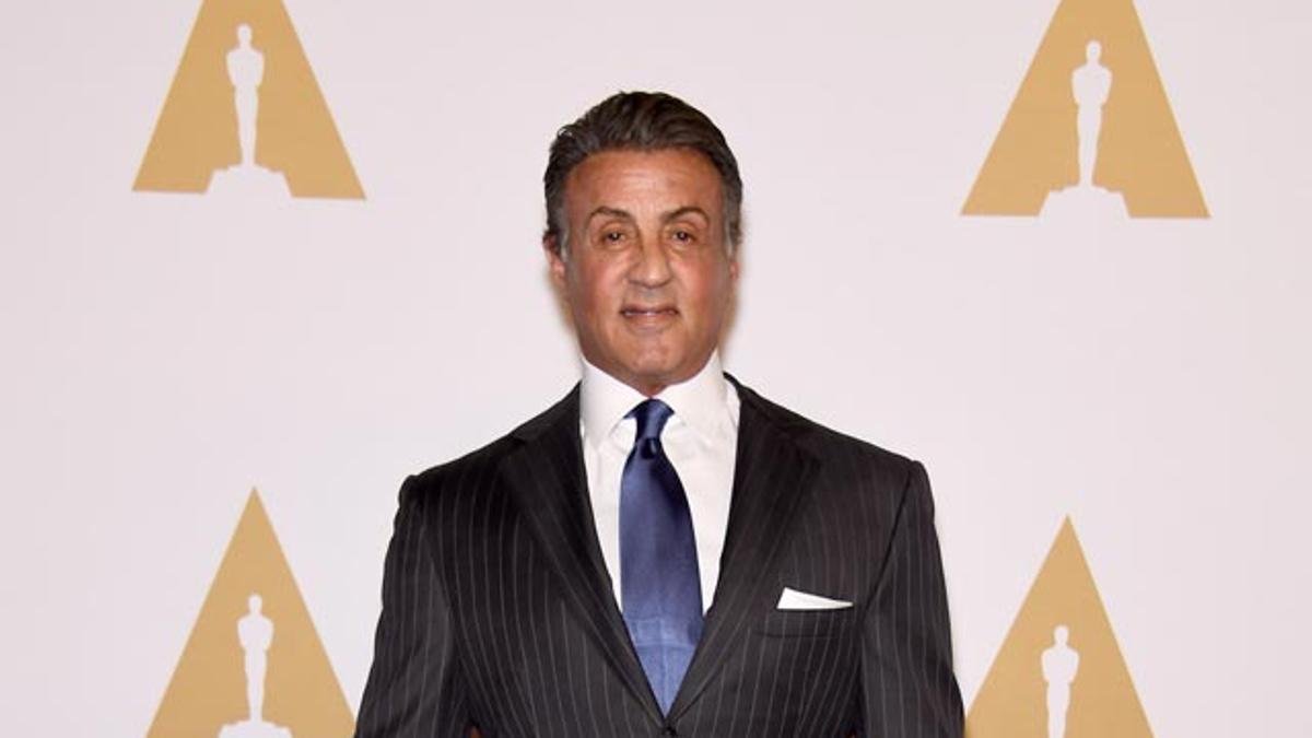 Sylvester Stallone, en la comida de los nominados a los Oscar 2016.