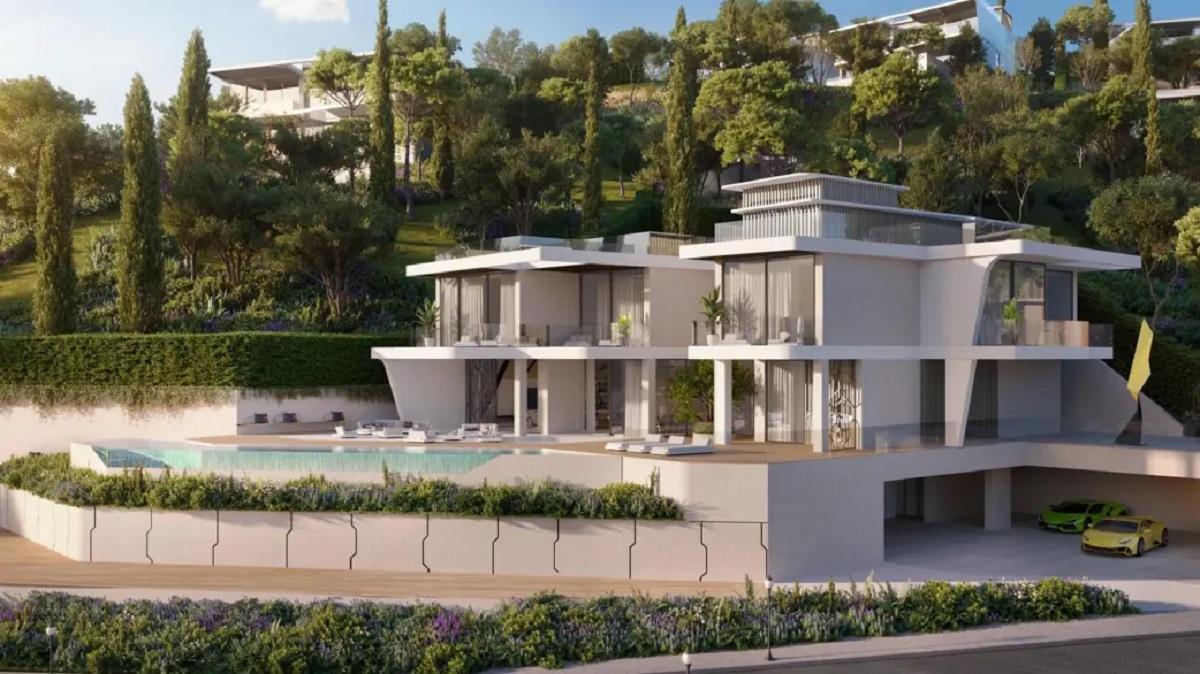 Una imagen del proyecto Tierra Viva de Lamborghini en Marbella.