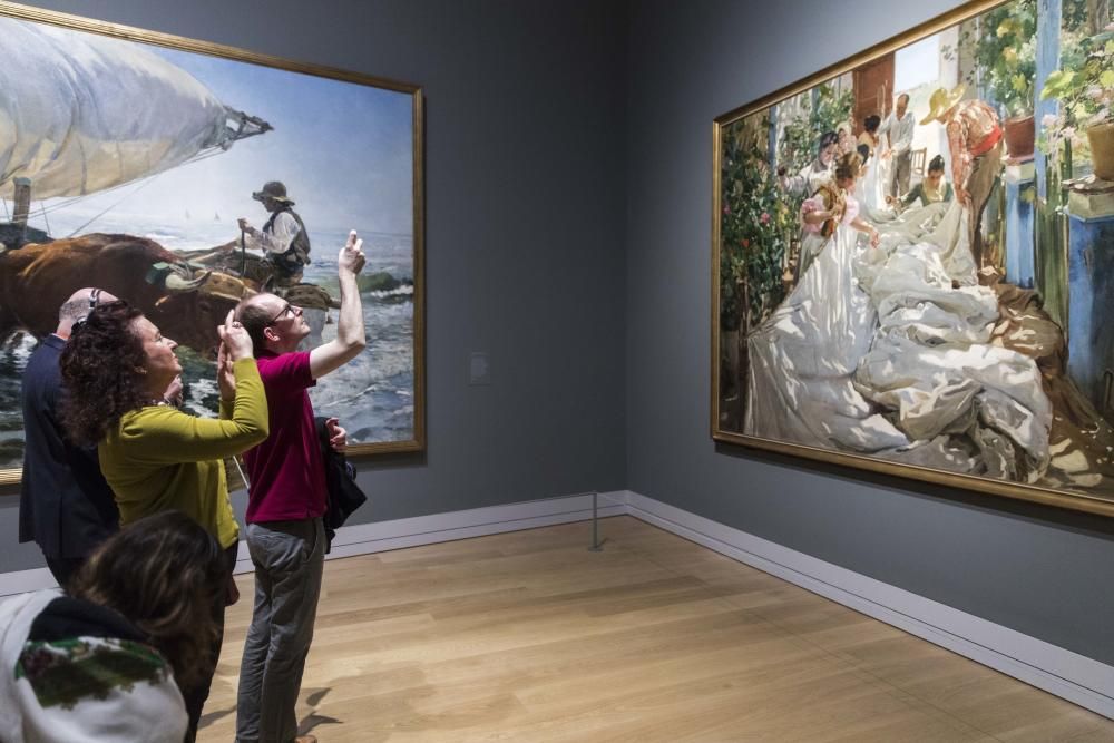 Exposicion de Sorolla en la National Gallery de Londres